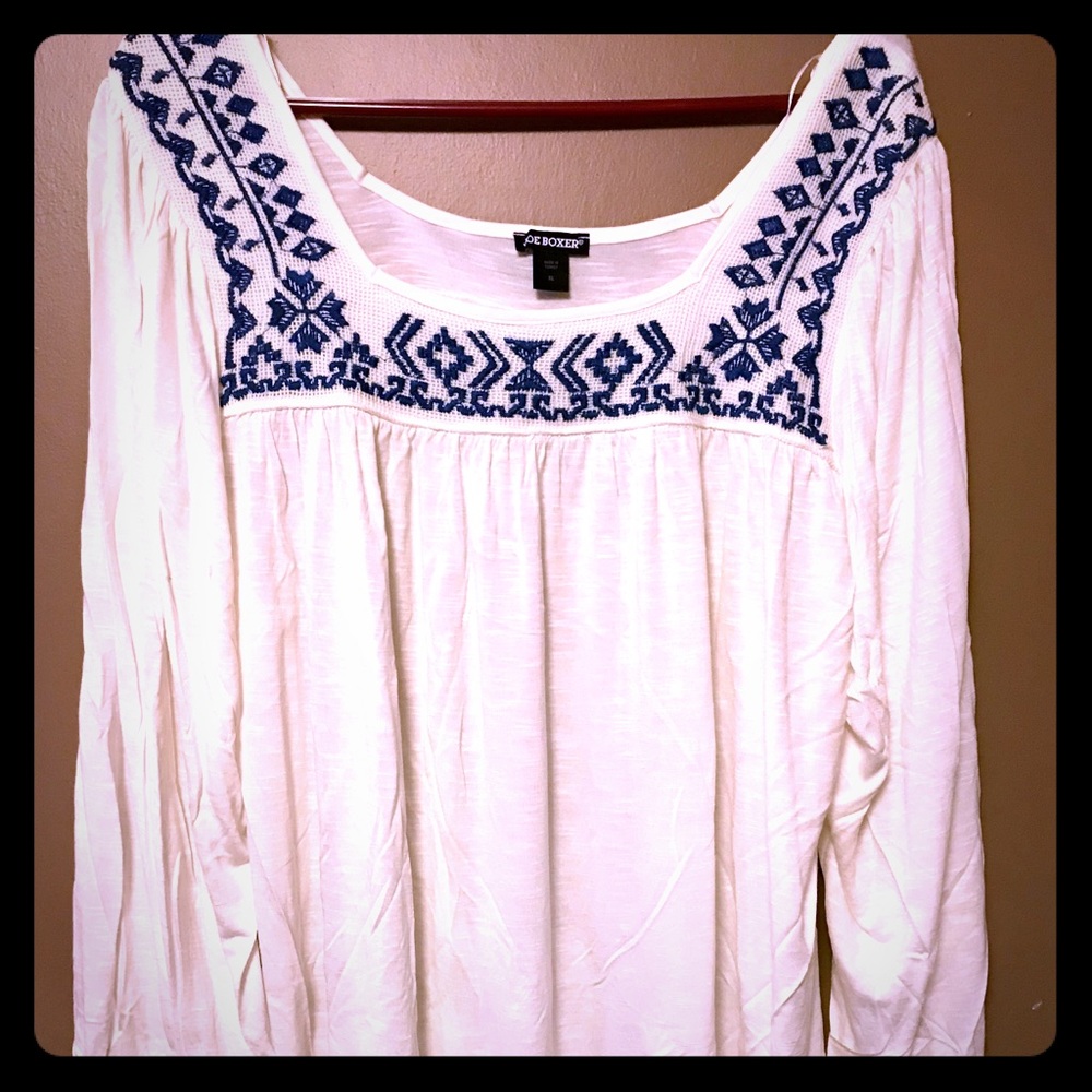 Joe Boxer Peasant Top